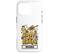 Sweet As Honey Mama Bumblebee Motif Floral rétro Coque pour iPhone 16 Pro