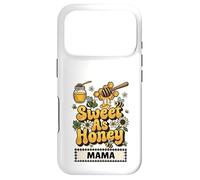 Sweet As Honey Mama Bumblebee Motif Floral rétro Coque pour iPhone 17 Pro