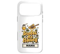 Sweet As Honey Mama Bumblebee Motif Floral rétro Coque pour iPhone 17 Pro Max