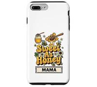 Sweet As Honey Mama Bumblebee Motif Floral rétro Coque pour iPhone 7 Plus/8 Plus