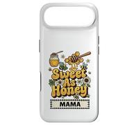 Sweet As Honey Mama Bumblebee Motif Floral rétro Coque pour iPhone Air