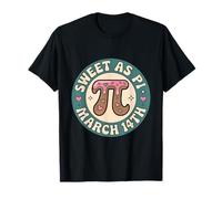 Sweet As Pi 14 Mars Math Pi Day Circle T-Shirt