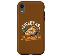 Sweet As Pumpkin Pie Automne Nourriture d'automne Coque pour iPhone XR