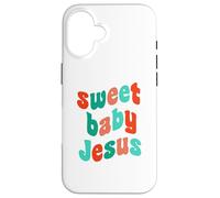 Sweet Baby Jésus Anniversaire Chrétien Noël Croyant Dieu Coque pour iPhone 16