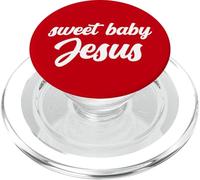 Sweet Baby Jésus Christ Dieu Croyant Chrétien Prière Évangile PopSockets PopGrip pour MagSafe