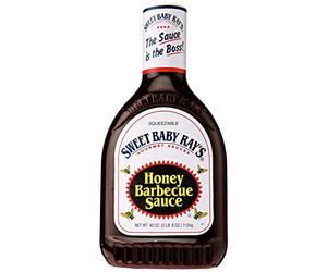 Sweet Baby Ray's Honey BBQ Sauce Squeeze Bottle, 40 oz