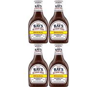 Sweet Baby Ray's No Sugar Added Original Lot de 4 sauces barbecue 525 g