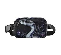 Sweet Ball Python Sac banane mignon pour femmes, hommes, adolescents, mini sac à bandoulière antivol avec sangle réglable pour cyclisme, randonnée, gym, Sweet Ball Python, 1 size
