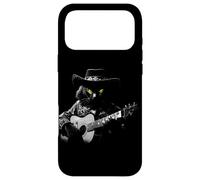 Sweet Black Cat Joue de la Guitare Coque pour iPhone 17 Pro Max
