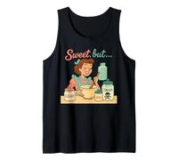 Sweet But Psycho Retro Dark Humour Vintage Débardeur