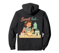 Sweet But Psycho Retro Dark Humour Vintage Sweat à Capuche