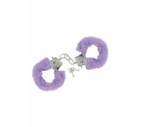 Sweet Caress Menottes Poignets avec Fourrure Violette et Clés