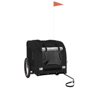 SWEET®Chariot pour Chat /Chien Poussette /Remorque de vélo pour animaux de compagnie noir EU26_982998