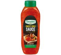 Sweet Chili Sauce Develey piquante et sucrée dans une bouteille à bouchon 875ml