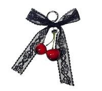Sweet Cool Styles Porte-clés Cerises Élégant Porte-clés Accessoire délicat pour ajouter de la personnalité