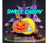 Sweet Creepy: Cute Kawii Colouring Book for Teens and Adults with Amazing Gothic spooky features and animals and images .