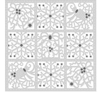 Sweet Dixie Matrice de découpe en métal - Motif bloc de Noël