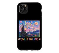 Sweet Dreams Cute Van Gogh Starry Night Peinture Bonbons Coque pour iPhone 11 Pro Max