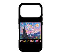 Sweet Dreams Cute Van Gogh Starry Night Peinture Bonbons Coque pour iPhone 17 Pro