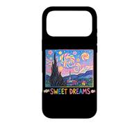 Sweet Dreams Cute Van Gogh Starry Night Peinture Bonbons Coque pour iPhone 17 Pro Max