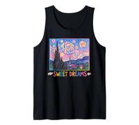 Sweet Dreams Cute Van Gogh Starry Night Peinture Bonbons Débardeur