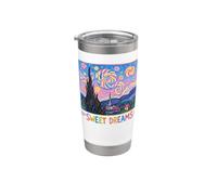 Sweet Dreams Cute Van Gogh Starry Night Peinture Bonbons Gobelet isotherme en acier inoxydable double paroi