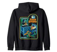 Sweet Dreams Monster Sarcastic Retro Funny Adult Humor Sweat à Capuche