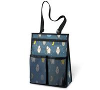 Sweet Dreams Sac de douche portable en forme de mouton à suspendre pour voyage, gym, camping, plage, salle de bain, dortoir