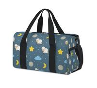 Sweet Dreams - Sac de sport en forme de mouton pour enfants, filles, garçons, femmes, hommes, drôles de moutons, sac de voyage, sac fourre-tout de sport décontracté