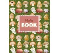 Sweet Fruits and Happy Veggies Friends: A dotted notebook featuring a joyful pattern with adorable faces