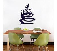 Sweet Gentle Cake Wall Sticker Cuisine Café Intérieur Wall Decals Art Mural Décoration Maison Enfants Chambre d'enfant Décoration Papier Peint Poster 56 x 44 cm
