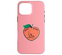 Sweet Georgia Peach Mignon pêche avec cœur en Forme de cœur pour Femmes et Filles Coque pour iPhone 16 Pro Max