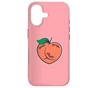 Sweet Georgia Peach Mignon pêche avec cœur en Forme de cœur pour Femmes et Filles Coque pour iPhone 17