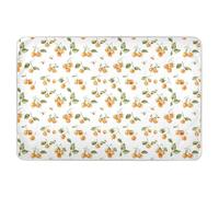 Sweet Golden Berry Fruit Tapis de couche réutilisable imperméable et lavable pour enfants adultes animaux domestiques Blanc Taille XL 132,1 x 86,4 cm