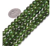 Sweet & happy girl's shop pierre ronde taille : n péridot pour perles fil livraison 15" perles gRATUITE-cREATION bIJOUX pERLES, 6mm Gr¨¹n Peridot