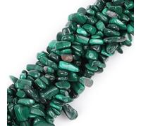 Sweet & Happy Girl's Store Pierre précieuse malachite 7-8 mm Perles pour la fabrication de bijoux Perles