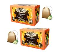Sweet Herbs® | Thé noir et bergamote bio | Thé noir oriental Earl Grey et saveur - 2 x 20 filtres en sachets individuels (60 Gr)