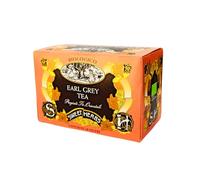 Sweet Herbs® | Thé noir et bergamote bio | Thé noir oriental Earl Grey et saveur - 20 filtres en sachets individuels (30 Gr)