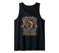 Sweet Home Alabama Biker 1974 Crâne Vintage Débardeur