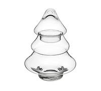 SWEET HOME Arbre de Noël en Forme de Biscuit en Verre cod.SB02531LU cm 23h diam.16,5 by Varotto & Co.