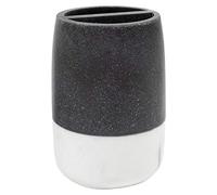 Sweet Home Collection Belles conceptions décoratives contemporaines pour Baignoire, Douche, Baignoire, polyrésine, marbélisé, Porte-Brosse à Dents