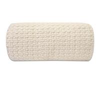 Sweet Home Collection Home 100% Coton Fin Luxueux Couverture tressé, Gris foncé, Ivoire, Full/Queen