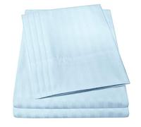 Sweet Home Collection Parure de lit 6 pièces en Microfibre brossée Fine de 1500 Fils au Pouce carré avec Poches Profondes, taies d'oreiller supplémentaires, Excellent Rapport qualité/Prix