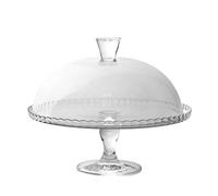 SWEET HOME Gâteau rond en verre avec cloche en verre cod.2195200 cm 28h diam.32 by Varotto & Co.