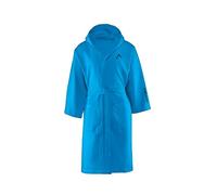 SWEET HOME Head Active Capuche et Poches, Microfibre léger à séchage Rapide - Peignoir Femme et Homme Doux, Absorbant et Peu encombrant, Taille L, Bleu, Uniform Blue, L Unisex