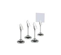 SWEET HOME Lot de 4 Marque-Places de Table en INOX cod.TA01532LU cm 10h diam.3,5 by Varotto & Co.