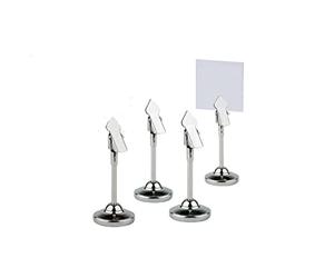 SWEET HOME Lot de 4 Marque-Places de Table en INOX cod.TA01532LU cm 10h diam.3,5 by Varotto & Co.