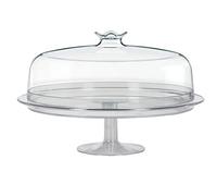 SWEET HOME Présentoir à gâteau en Polycarbonate Transparent avec dôme cod.AL00125LU cm 25h diam.34 by Varotto & Co.