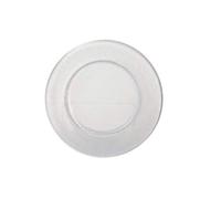SWEET HOME sous Assiette en Verre Transparent, rayé cod.SV00308ZZ cm diam.33 by Varotto & Co.