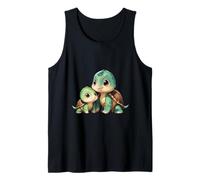 Sweet Kawaii Turtle, Lien Entre Parents et Enfants Débardeur